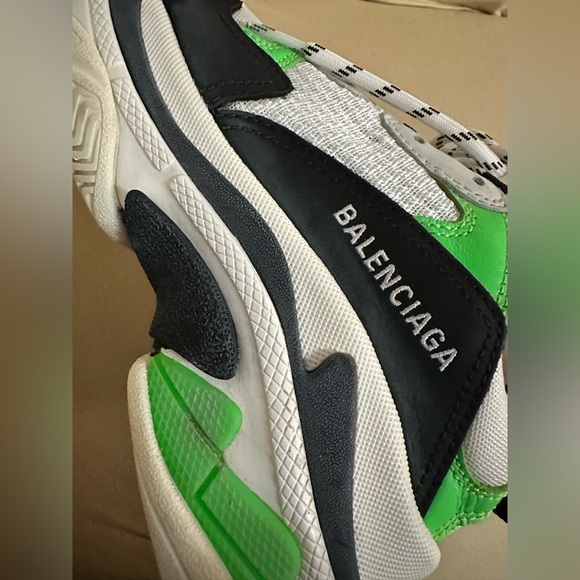 Balenciaga Triple S Green Grey - Picture 8 of 8